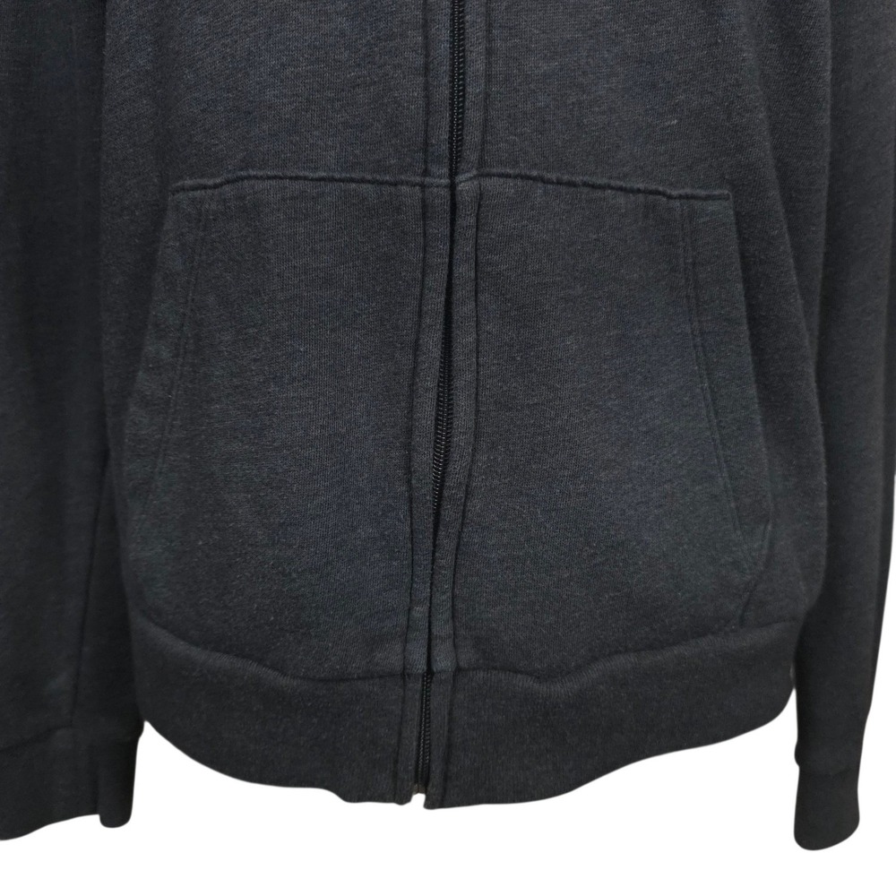 Victorias Secret PINK Hoodie Size Medium Full Zip‎ Logo Sweatshirt Gray - Picture 5 of 9